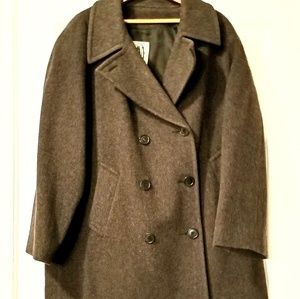 Charcoal Grey Jones New York Pea Coat